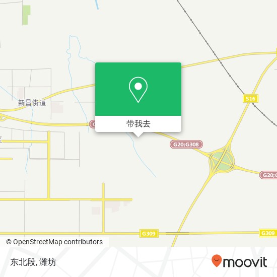 东北段地图