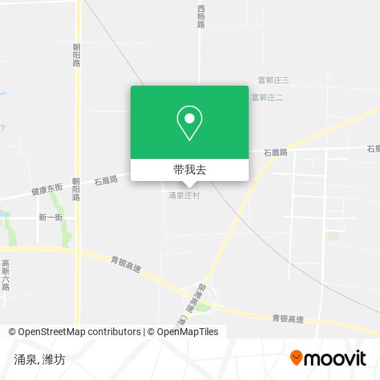 涌泉地图