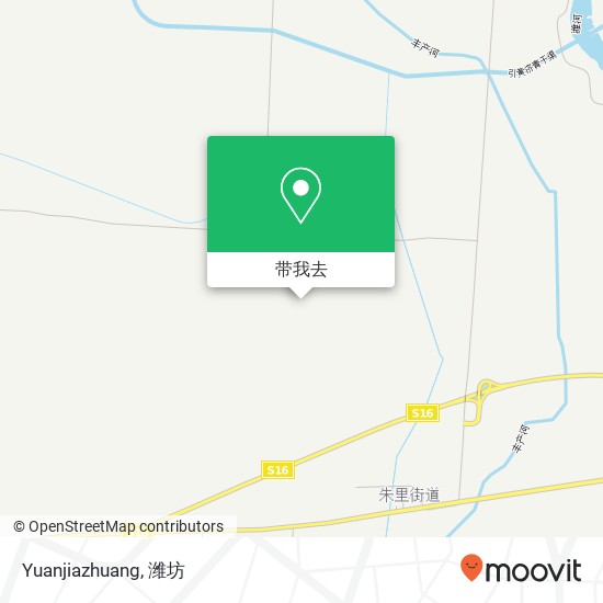 Yuanjiazhuang地图