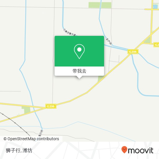 狮子行地图