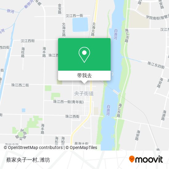 蔡家央子一村地图