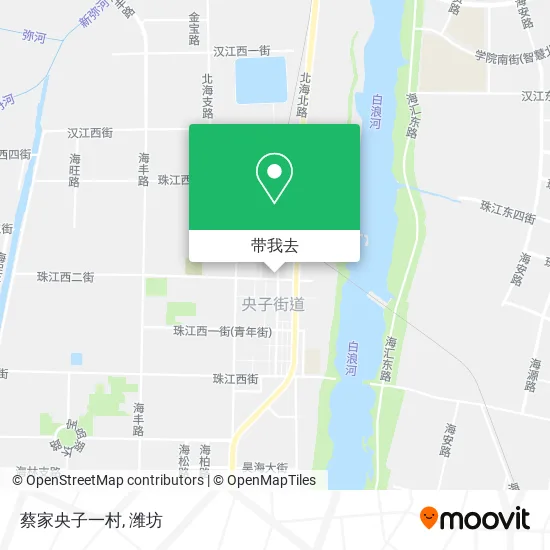 蔡家央子一村地图