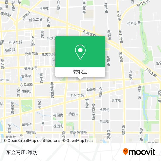 东金马庄地图