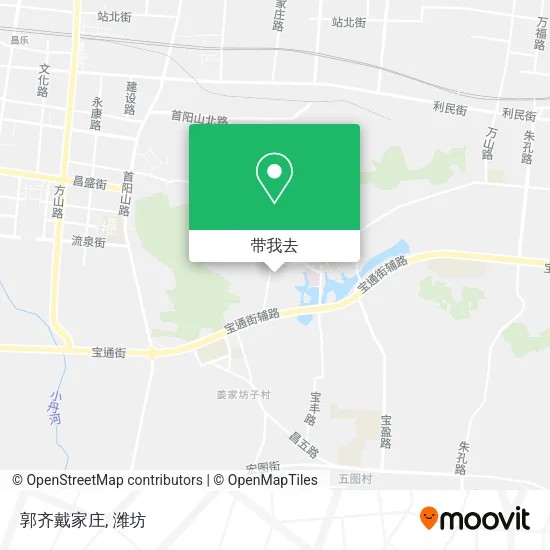 郭齐戴家庄地图