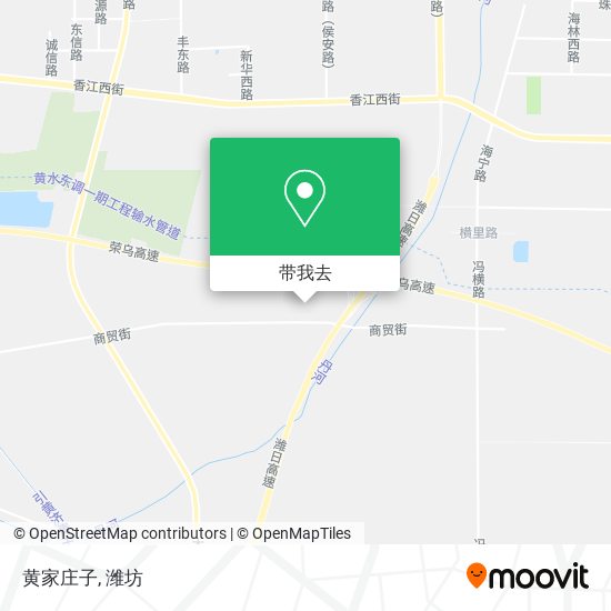 黄家庄子地图