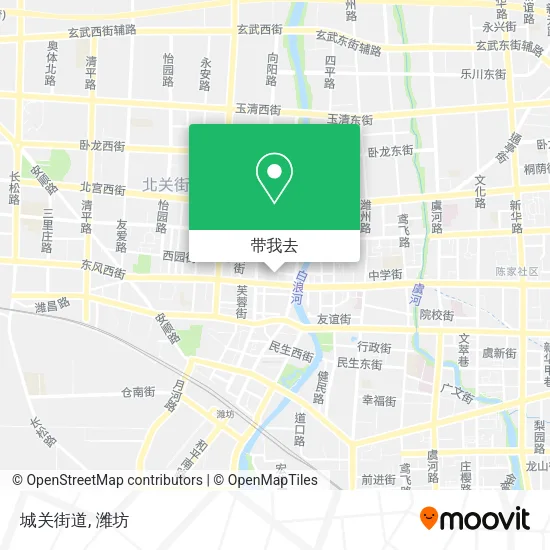 城关街道地图