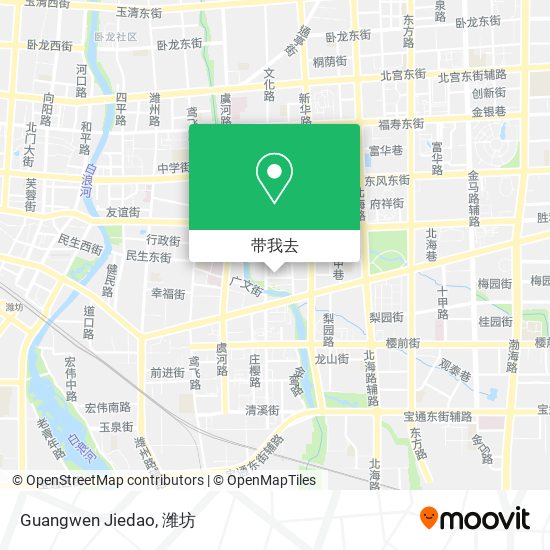 Guangwen Jiedao地图