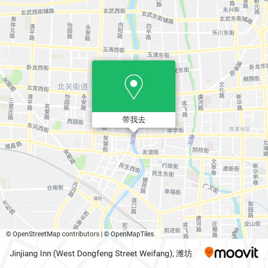 Jinjiang Inn (West Dongfeng Street Weifang)地图