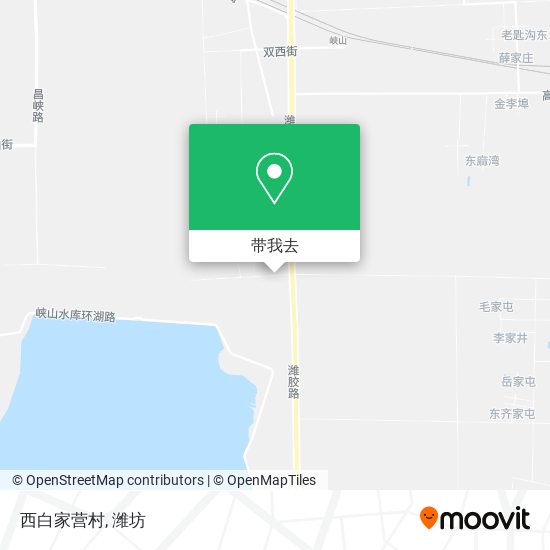 西白家营村地图