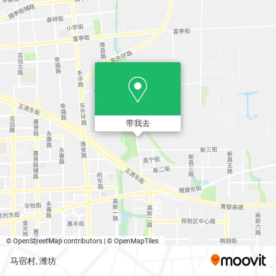 马宿村地图