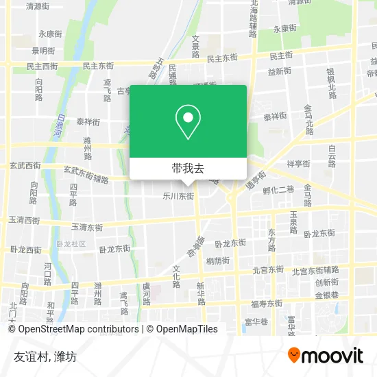 友谊村地图