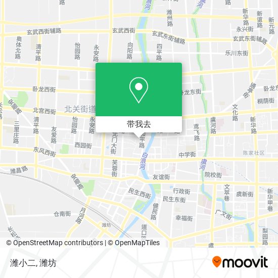 潍小二地图