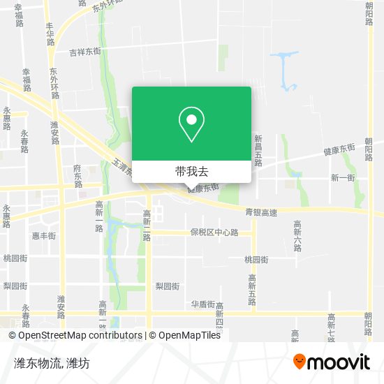 潍东物流地图