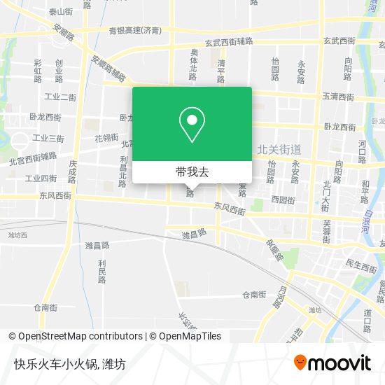 快乐火车小火锅地图