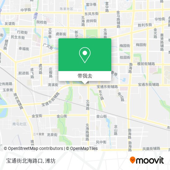 宝通街北海路口地图