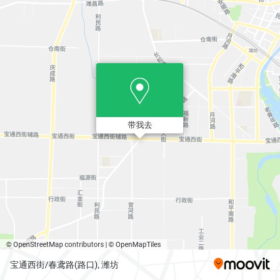 宝通西街/春鸢路(路口)地图