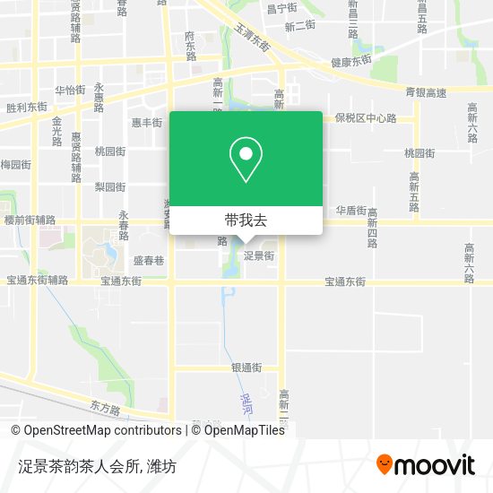 浞景茶韵茶人会所地图