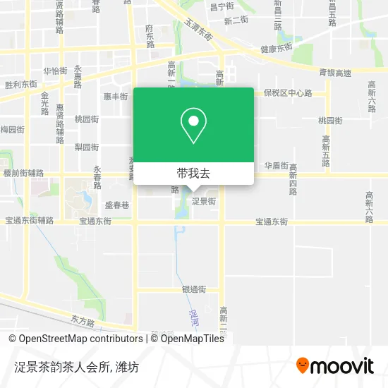 浞景茶韵茶人会所地图