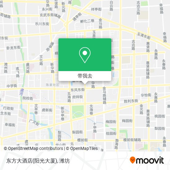 东方大酒店(阳光大厦)地图