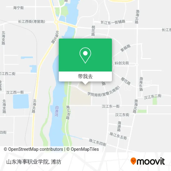 山东海事职业学院地图