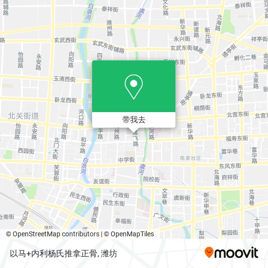 以马+内利杨氏推拿正骨地图