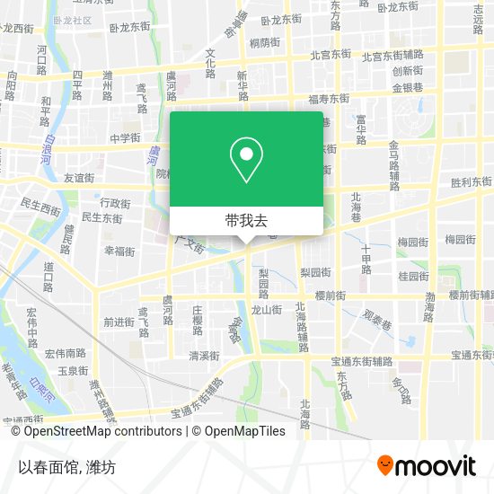 以春面馆地图