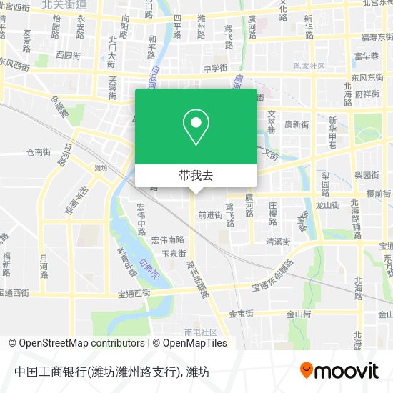 中国工商银行(潍坊潍州路支行)地图