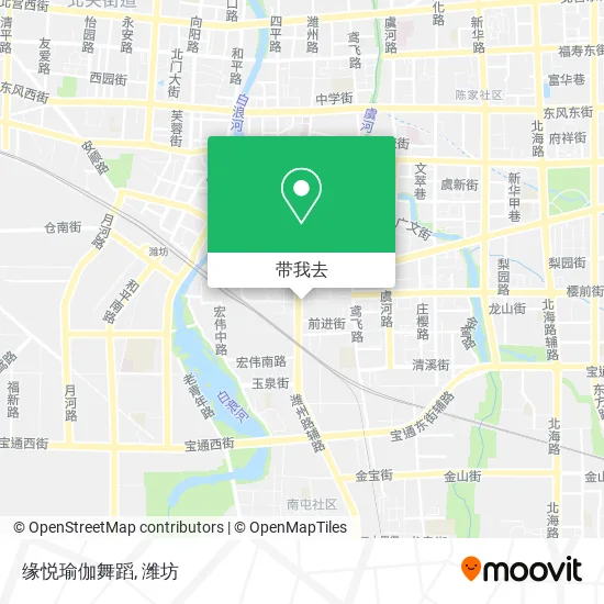 缘悦瑜伽舞蹈地图