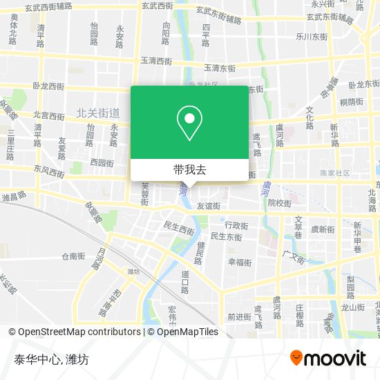 泰华中心地图