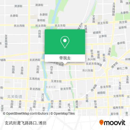 玄武街鸢飞路路口地图