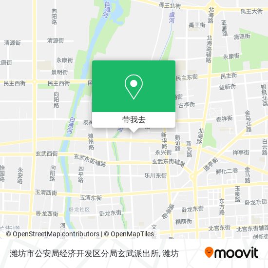 潍坊市公安局经济开发区分局玄武派出所地图