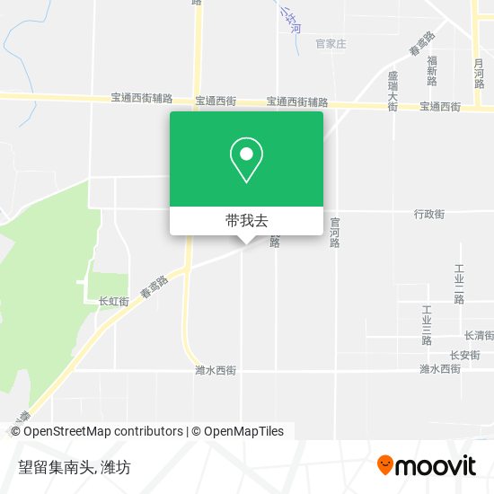 望留集南头地图