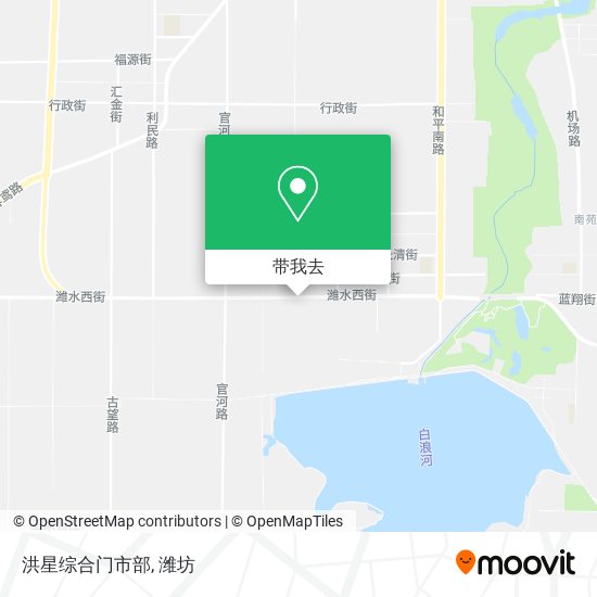 洪星综合门市部地图