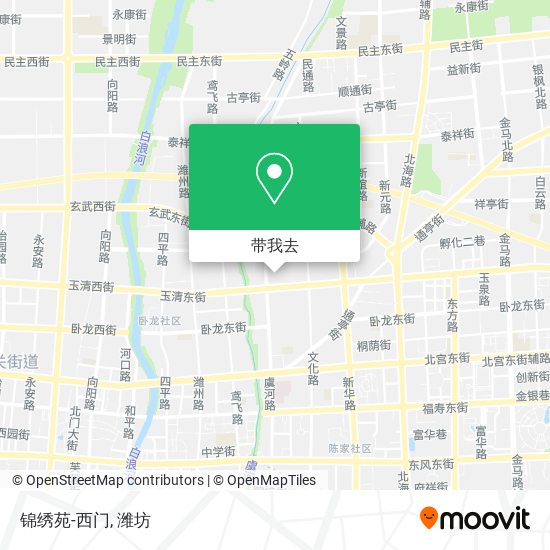 锦绣苑-西门地图