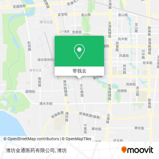 潍坊金通医药有限公司地图