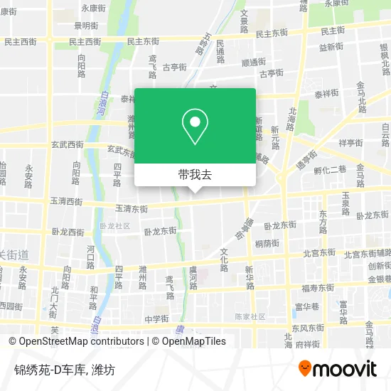 锦绣苑-D车库地图