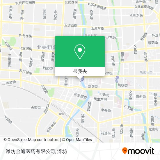 潍坊金通医药有限公司地图