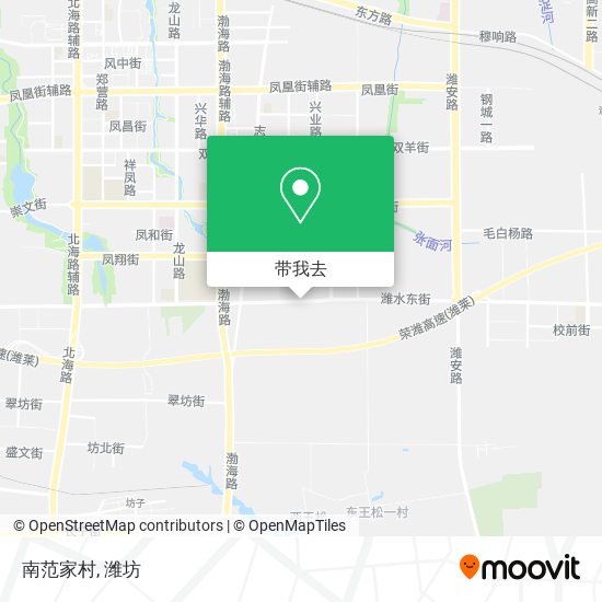 南范家村地图