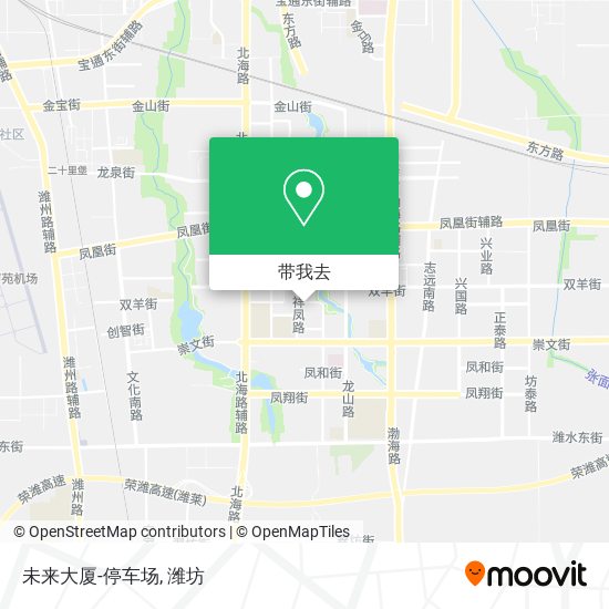 未来大厦-停车场地图