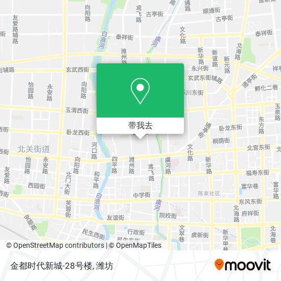 金都时代新城-28号楼地图