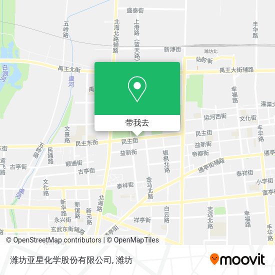 潍坊亚星化学股份有限公司地图