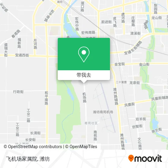 飞机场家属院地图