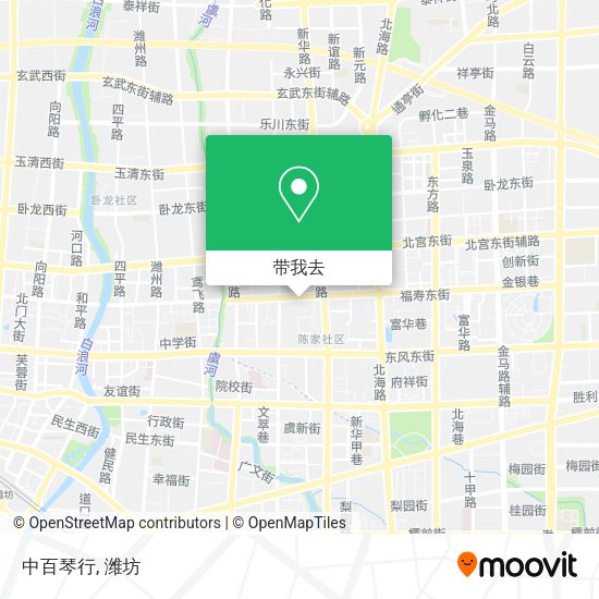 中百琴行地图