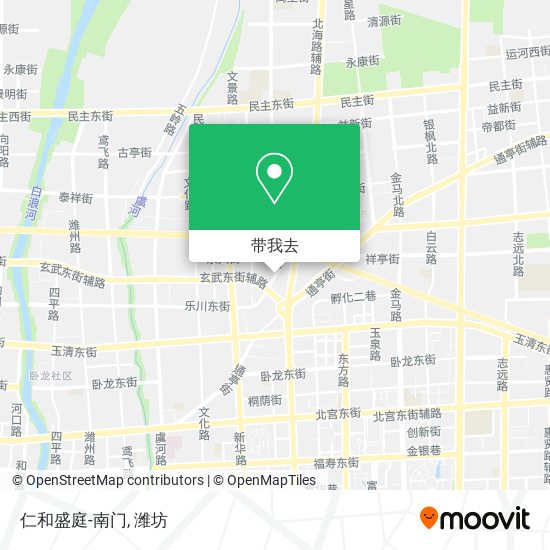 仁和盛庭-南门地图