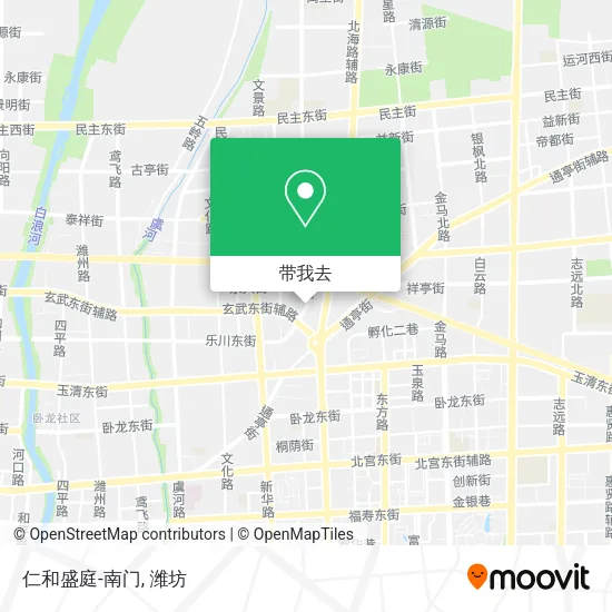 仁和盛庭-南门地图