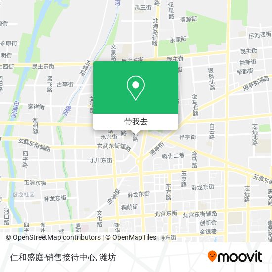 仁和盛庭·销售接待中心地图