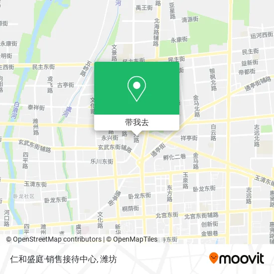 仁和盛庭·销售接待中心地图