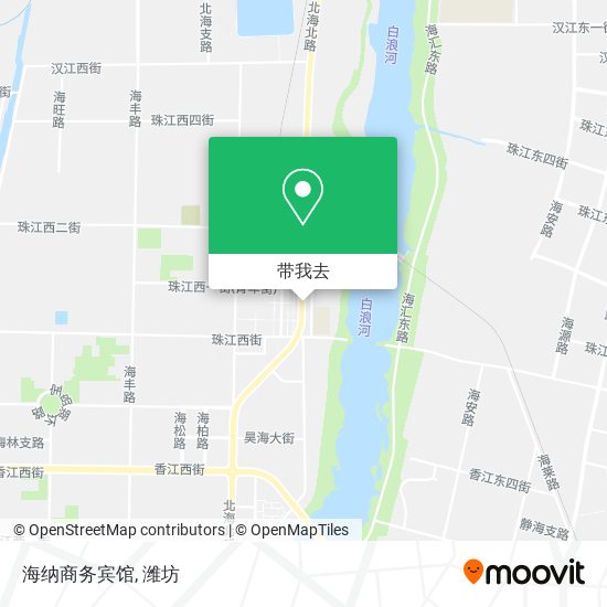 海纳商务宾馆地图