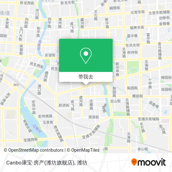 Canbo康宝·房产(潍坊旗舰店)地图