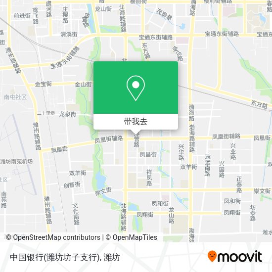 中国银行(潍坊坊子支行)地图